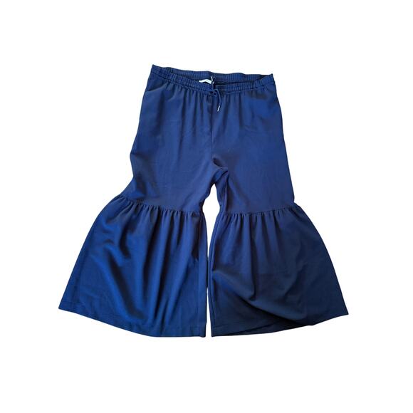 See By Chloe Heart of Glass black ruffle flare pants - Picture 2 of 8